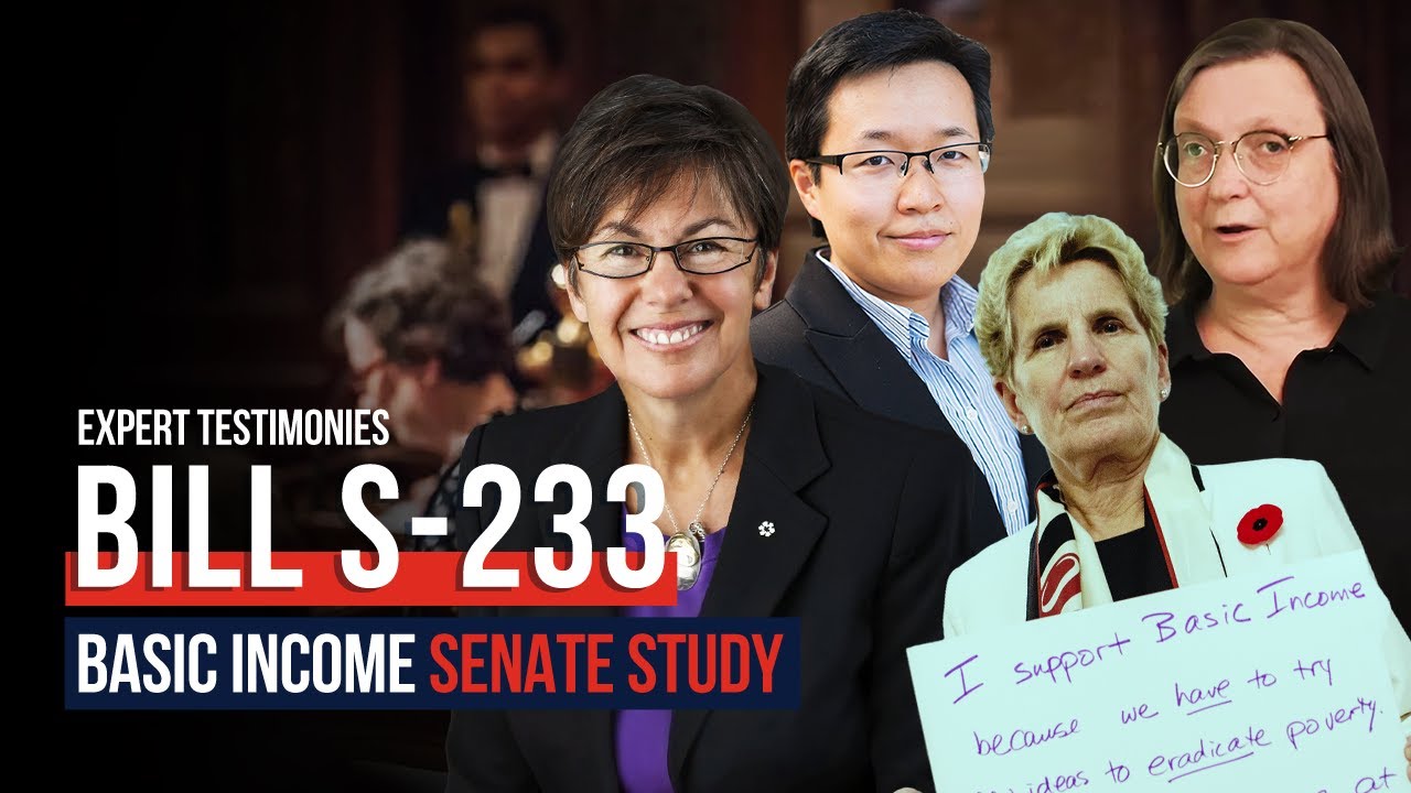 ubi_works's tweet card. Basic Income Bill S-233 Speaker Highlights | Key Moments