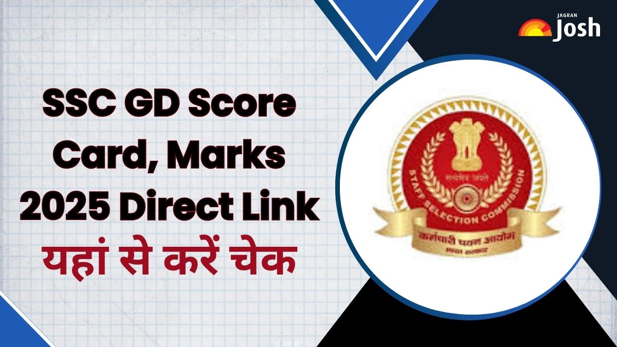 Jagranjosh's tweet card. SSC GD Constable Scorecard 2025 OUT: कर्मचारी चयन आयोग (SSC) ने जीडी कांस्टेबल भर्ती परीक्षा का स्कोरकार्ड ssc.gov.in और ssc.digialm.com पर जारी दिया है।