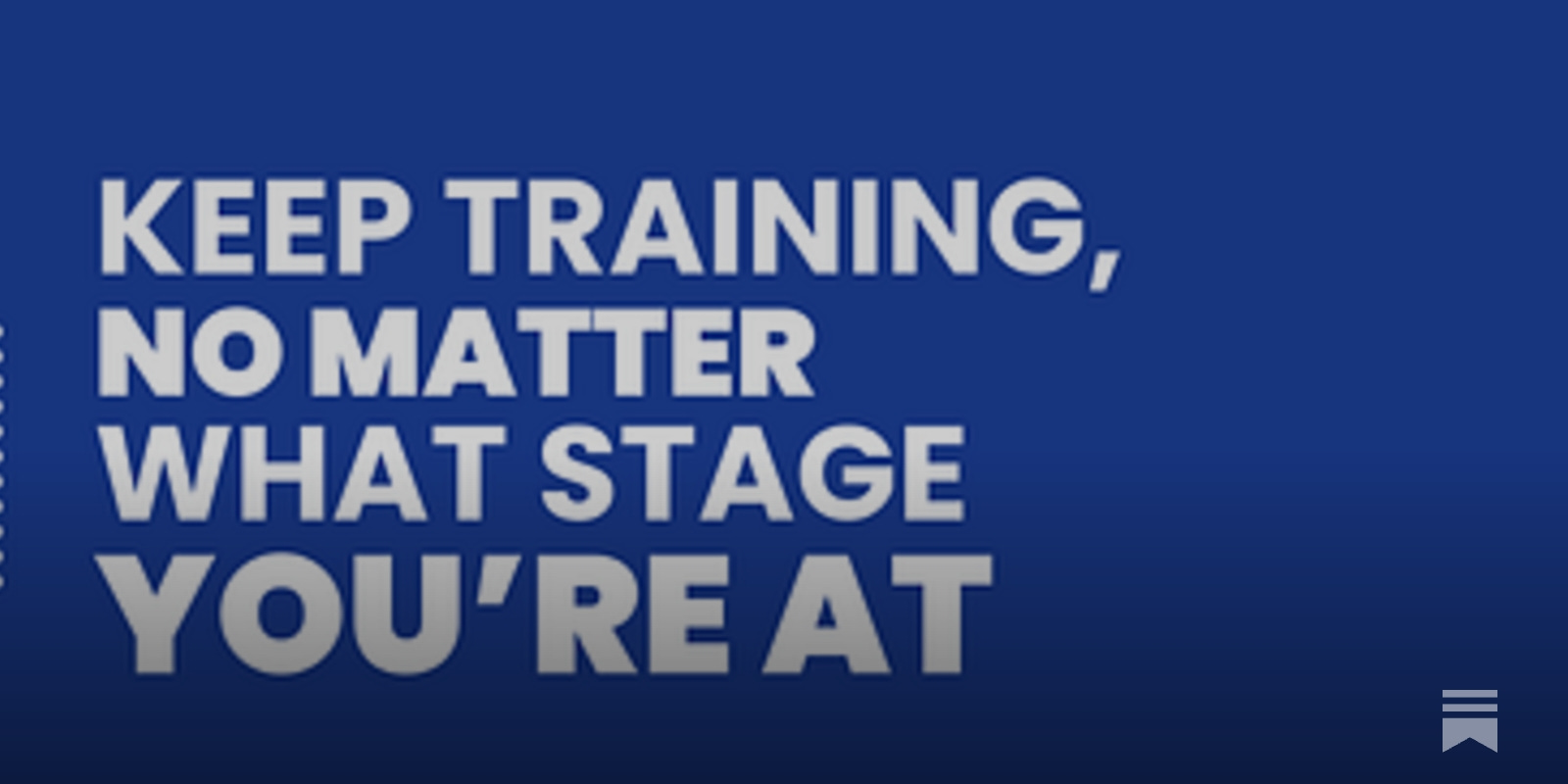 MsChrisSolomon's tweet card. Your craft only grows when you do. Staying ready is a skill, not luck.