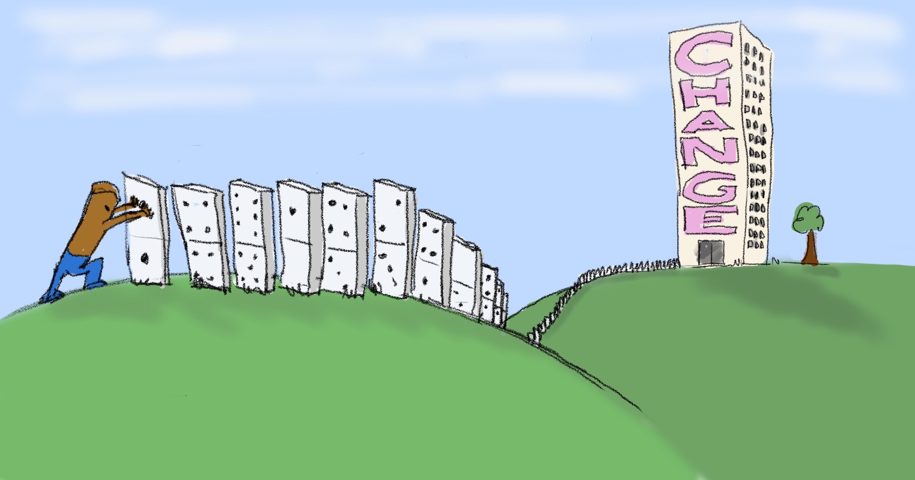 pbourgau's tweet card. Applying willpower to have a “wider than team” impact on an organization is a recipe for burnout! Here is how to apply the “Local Actions, Global Impact” strategy instead. Avoid large-scale agile...