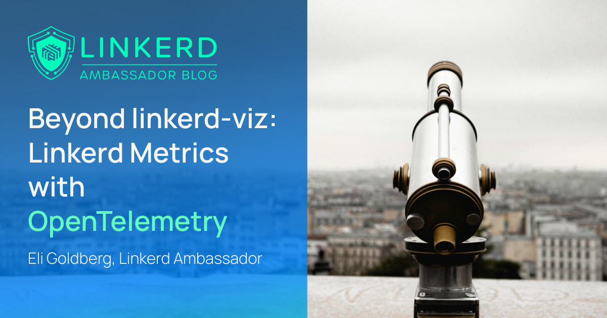 lafdez's tweet card. TL;DR Linkerd, the enterprise-grade service mesh that minimizes overhead, now integrates with OpenTelemetry, often also simply called OTel. That’s pretty cool because it allows you to collect and...
