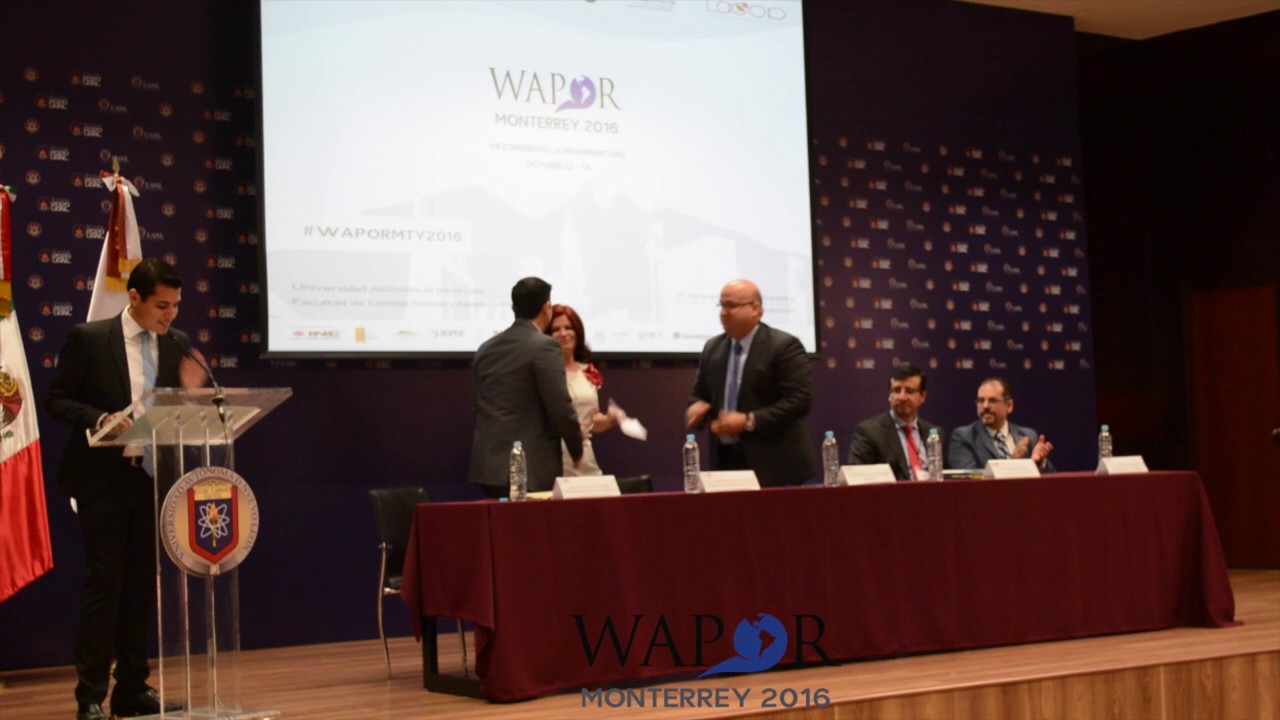 WaporMty2016's tweet card. INAUGURACIÓN VII CONGRESO WAPOR LA