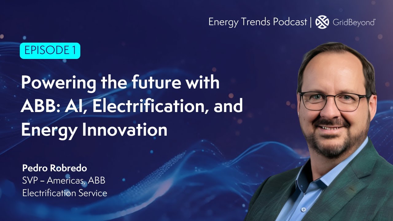 ABBelec's tweet card. Episode 1 | The Future of Electrification| How AI is Transforming...