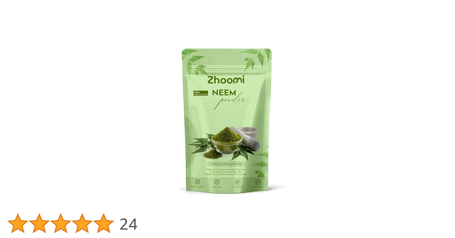 BnrJumbo's tweet card. Give your skin the care it deserves with our 100% Pure Neem Face Pack Powder, a natural remedy for acne, dullness, and skin impurities. Made from carefully selected neem leaves, this herbal powder is...