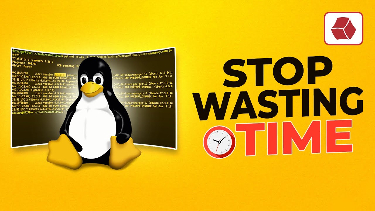 13CubedDFIR's tweet card. The Easy Way to Analyze Linux Memory