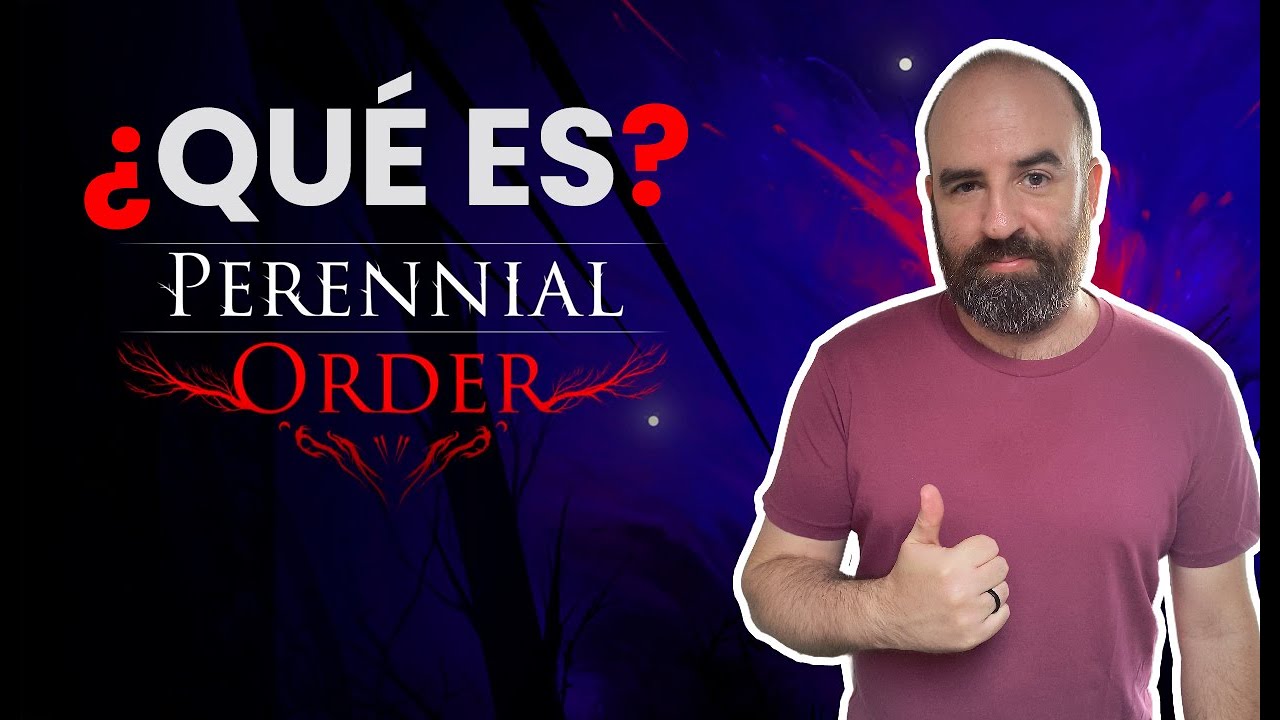 Intro_Juegos's tweet card. Este juego indie es ARTE PURO | PERENNIAL ORDER | Gameplay y análisis