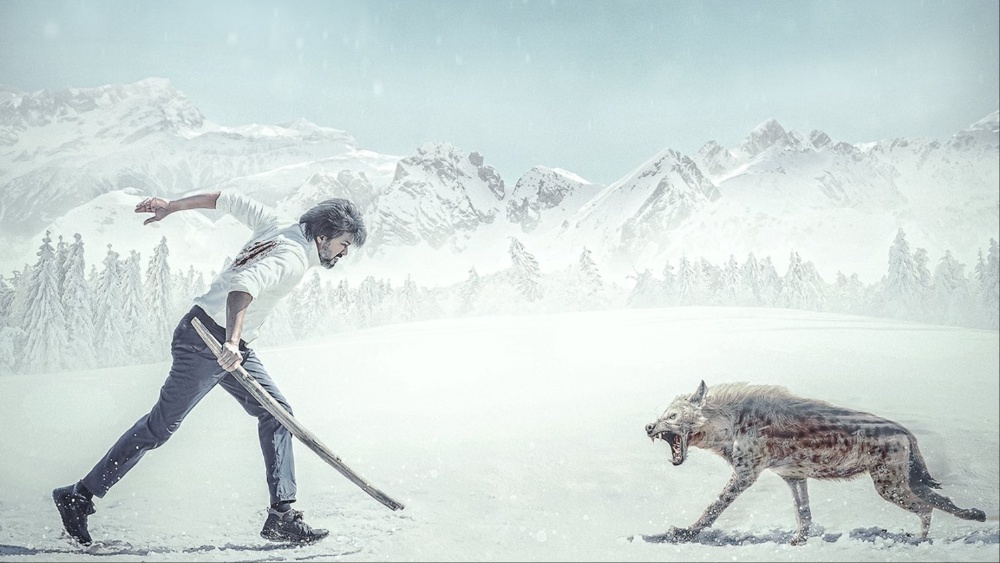 Variety's tweet card. Lokesh Kanagaraj's 'Leo: Bloody Sweet,' starring Vijay, debuted in third position at the global box office with $31.2 million.