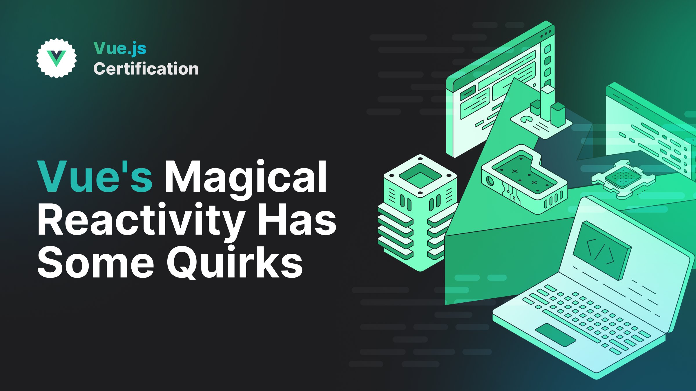 CertificatesDev's tweet card. Why does Vue's reactivity sometimes behave unexpectedly? Explore ref unwrapping edge cases and cloning complications with clear examples and fixes.
