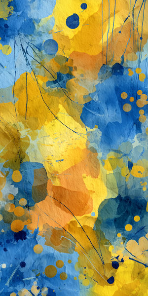 on_lockscreen's tweet card. Download this high-quality Abstract Watercolor Splash wallpaper for your iPhone lock screen. Vibrant abstract watercolor in blue and yellow tones, ideal as a 4K wallpaper for phones and desktops....