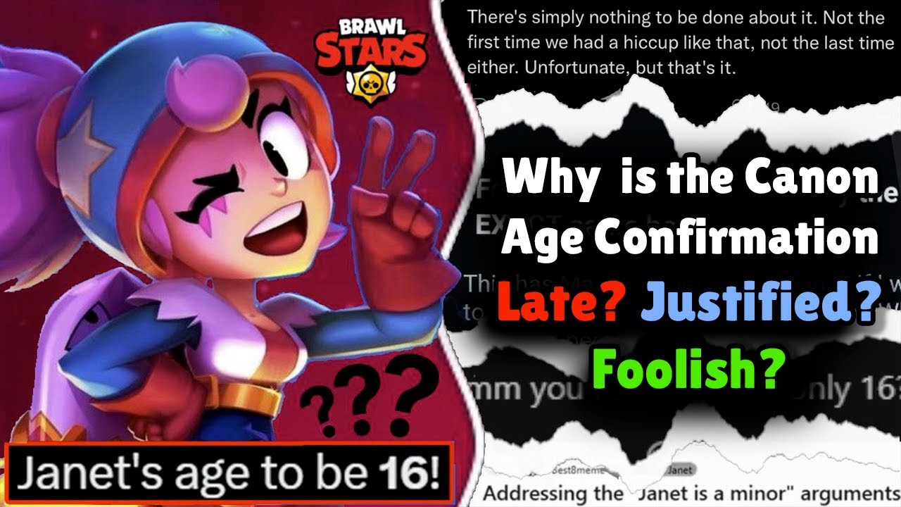 Simple12_q's tweet card. Janet’s Age is Everything Wrong with Brawl Stars