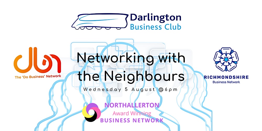 DarlingtonBiz's tweet card. Are you looking to meet new business contacts, talk to like-minded people and talk about business-related matters?
