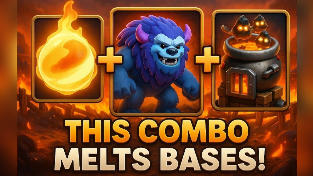 SUBZERO939105's tweet card. Easy 3 Star Th17 attack strategy Ranked Mode legend league |clash of...