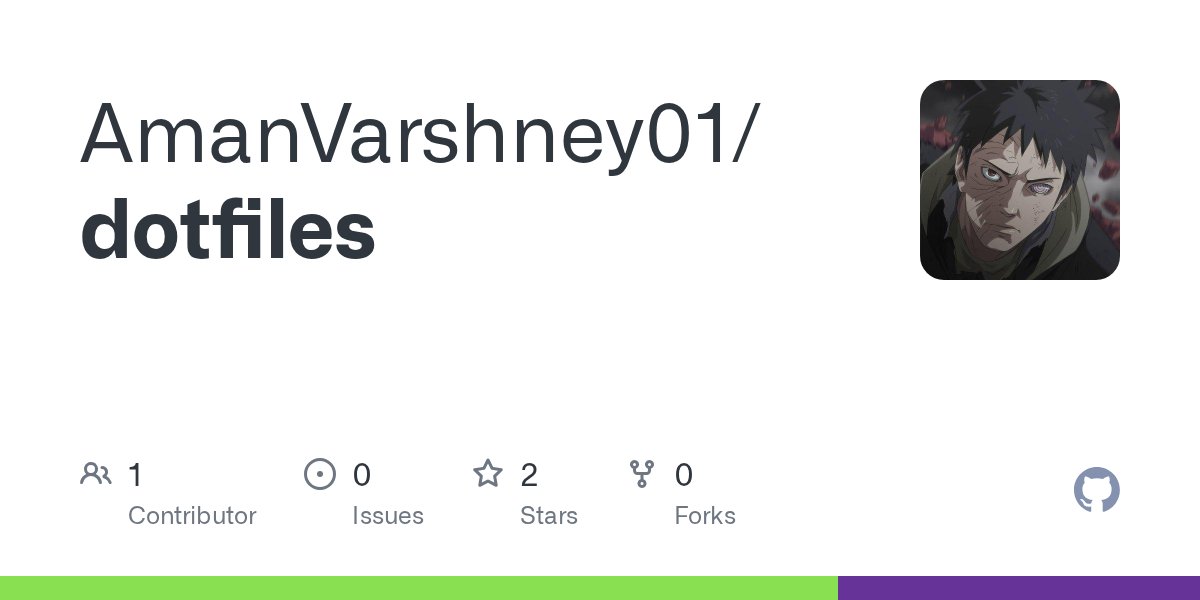 amanvarshney01's tweet card. Contribute to AmanVarshney01/dotfiles development by creating an account on GitHub.