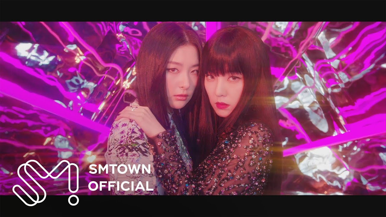 RVsmtown's tweet card. Red Velvet - IRENE & SEULGI 'Monster' MV