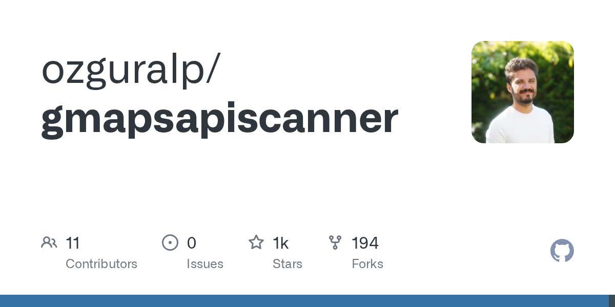 ozgur_bbh's tweet card. Contribute to ozguralp/gmapsapiscanner development by creating an account on GitHub.
