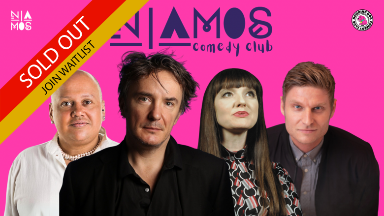 PromoteComedy's tweet card. BOOK NOW! Niamos Comedy Club on Thu 30th May 2024 8:00pm (London) at Niamos Radical Arts & Centre, Warwick Street, Hulme, Manchester, UK - https://www.jokepit.com/comedy-in/manchester/niamos-comedy...