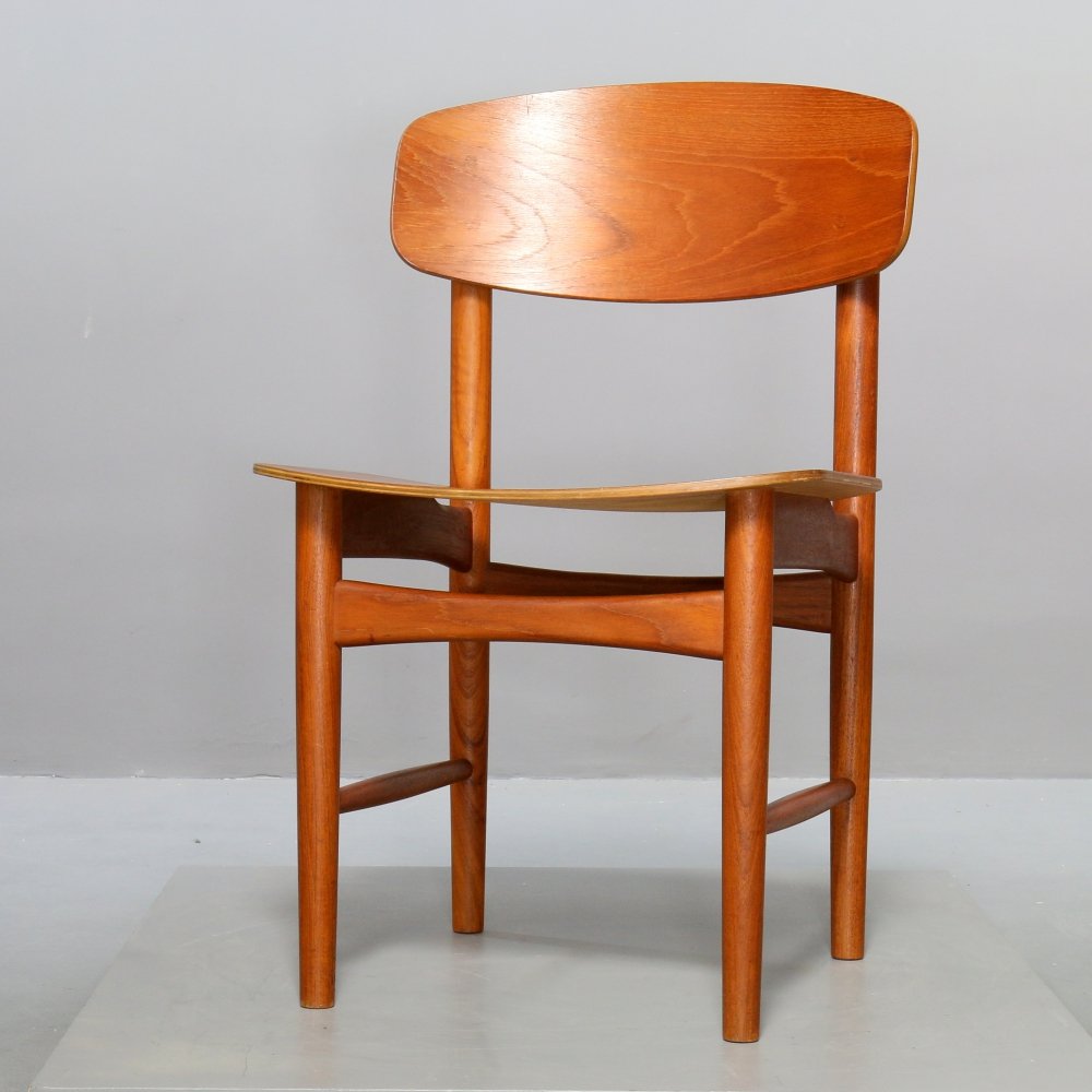 vntg_design's tweet card. Sold: Dining chair Model 122 by Børge Mogensen for Søborg Møbler, Denmark 1970s | #238462