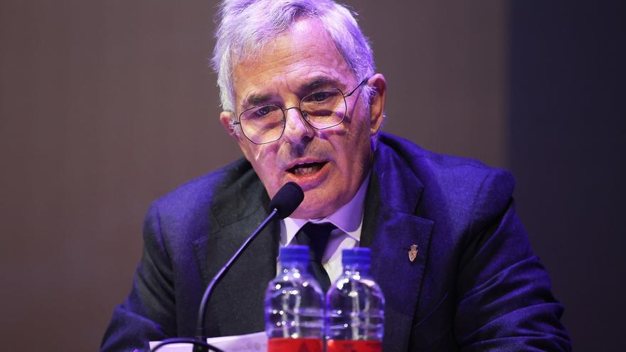 NoticiasNavarra's tweet card. El director general se muestra categórico sobre la situación deportiva del equipo