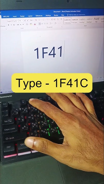 aminsojib_'s tweet card. MS Word Symbol Trick #msword #shorts