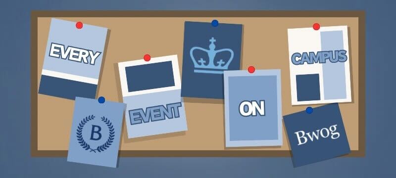 bwog's tweet card. This week doesn’t have a lot of events. Happy Thanksgiving! Here at Bwog, we do our best to bring your attention to important guest lecturers and special events on campus. If you have a correction or...