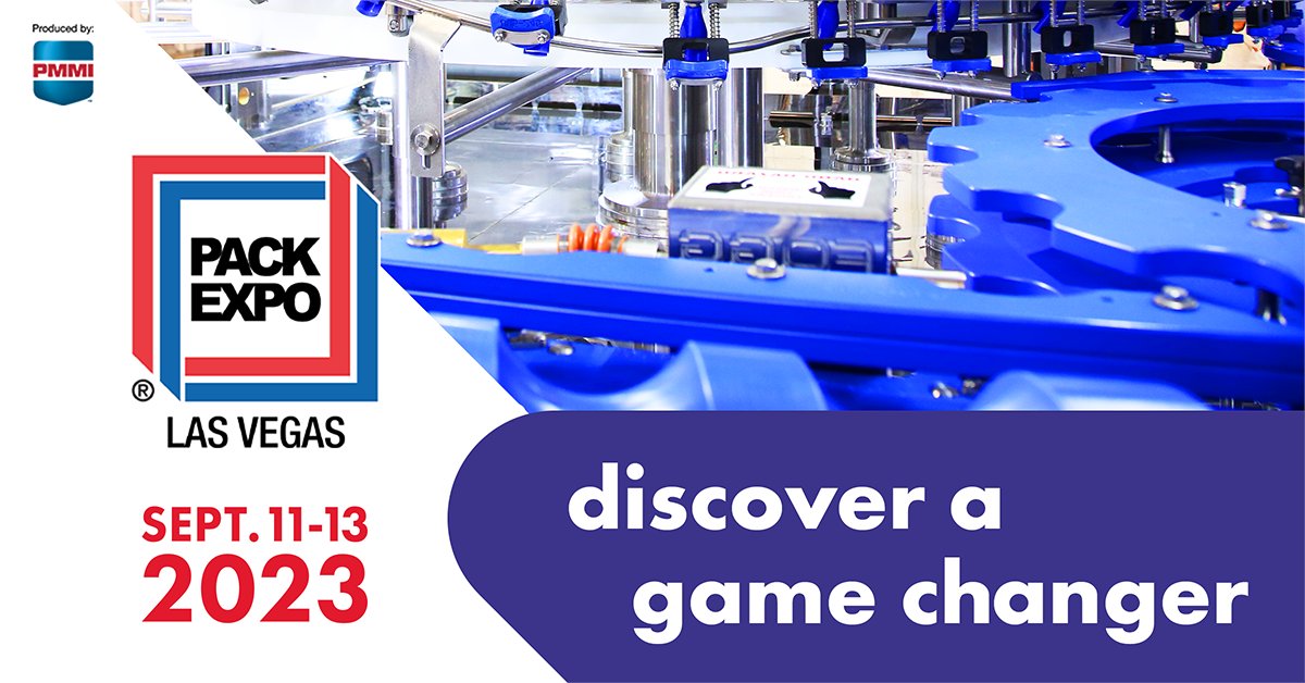 ASInterface's tweet card. Register for PACK EXPO Las Vegas 2023 for FREE with comp code 79N42. Visit AS-Interface Organizat...