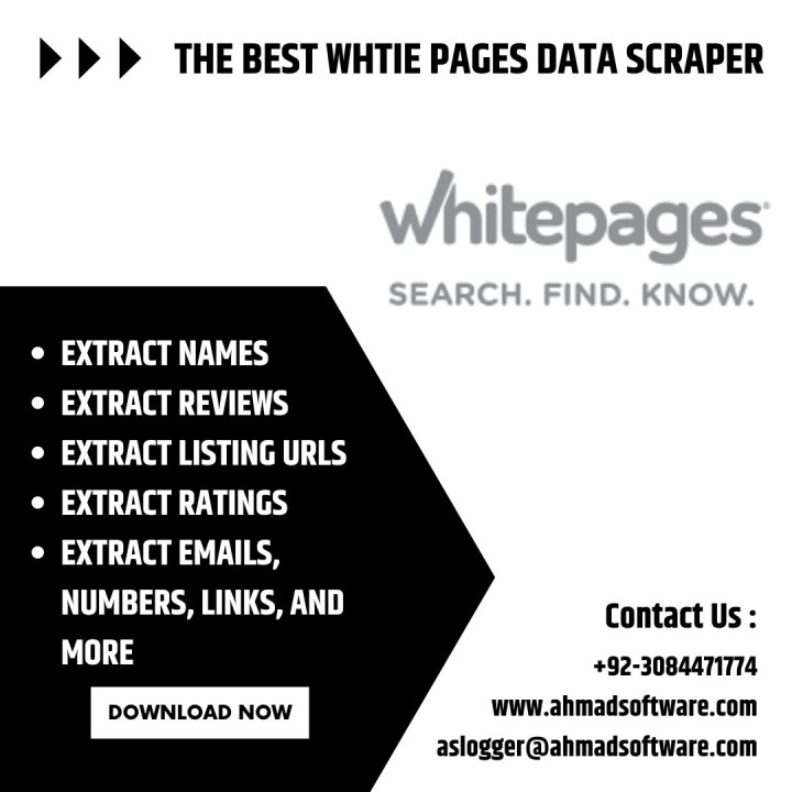 HarryMa55014659's tweet card. White Pages Scraper is a web scraping tool that extracts information from White Pages business listings.