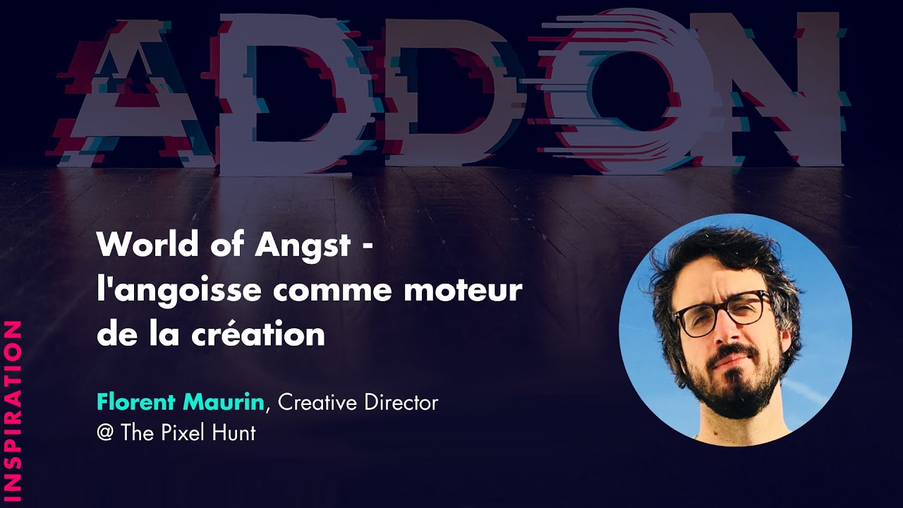 ThePixelHunt's tweet card. [🎥 #ADDON2023] Florent Maurin - World of Angst : l'angoisse comme...