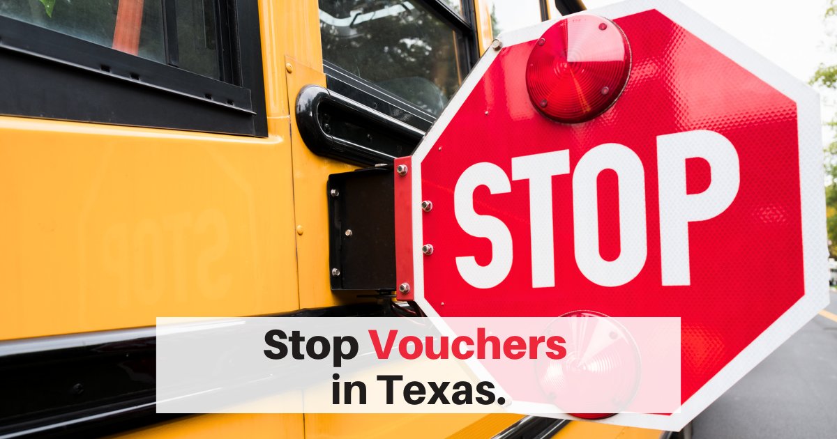 LParkerEdD's tweet card. Lawmakers are meeting NOW to discuss and vote on a voucher program. Join me in asking lawmakers to fund public schools, not vouchers. #txed http://p2a.co/BDoNO8m