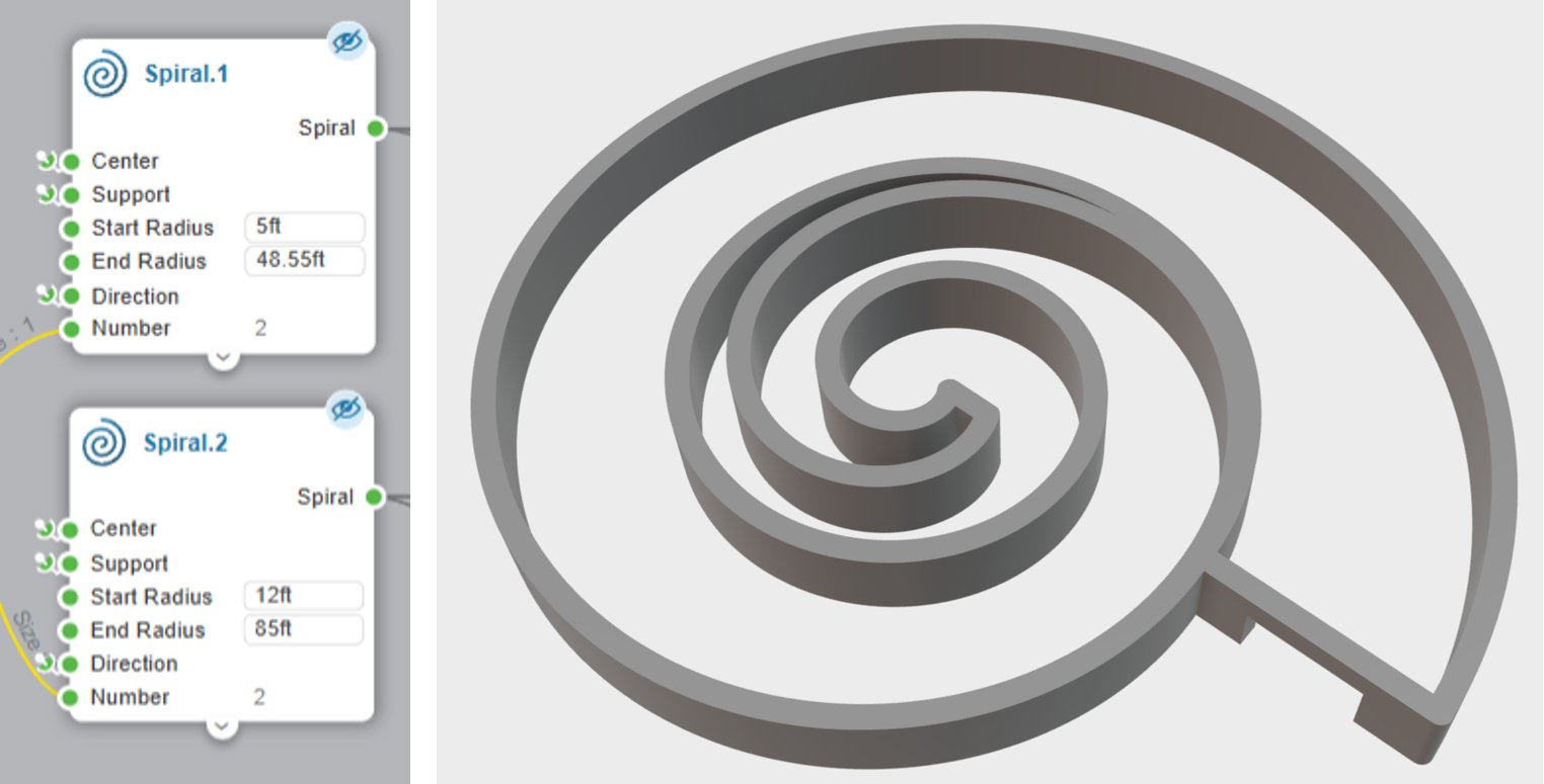GoEngineer's tweet card. Visual Scripting has emerged as an incredibly powerful way to model complex geometries with robust parametric control. This blog outline some of the techniques I used to create a nautilus sea shell...