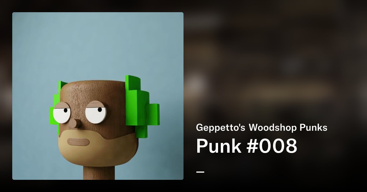 crypto_dynos's tweet card. Old Geppetto came home in silence. It was raining outside, his wife called him for dinner. He said he had some more work to do. And started sawing the wood like he always used to. But this time in a...