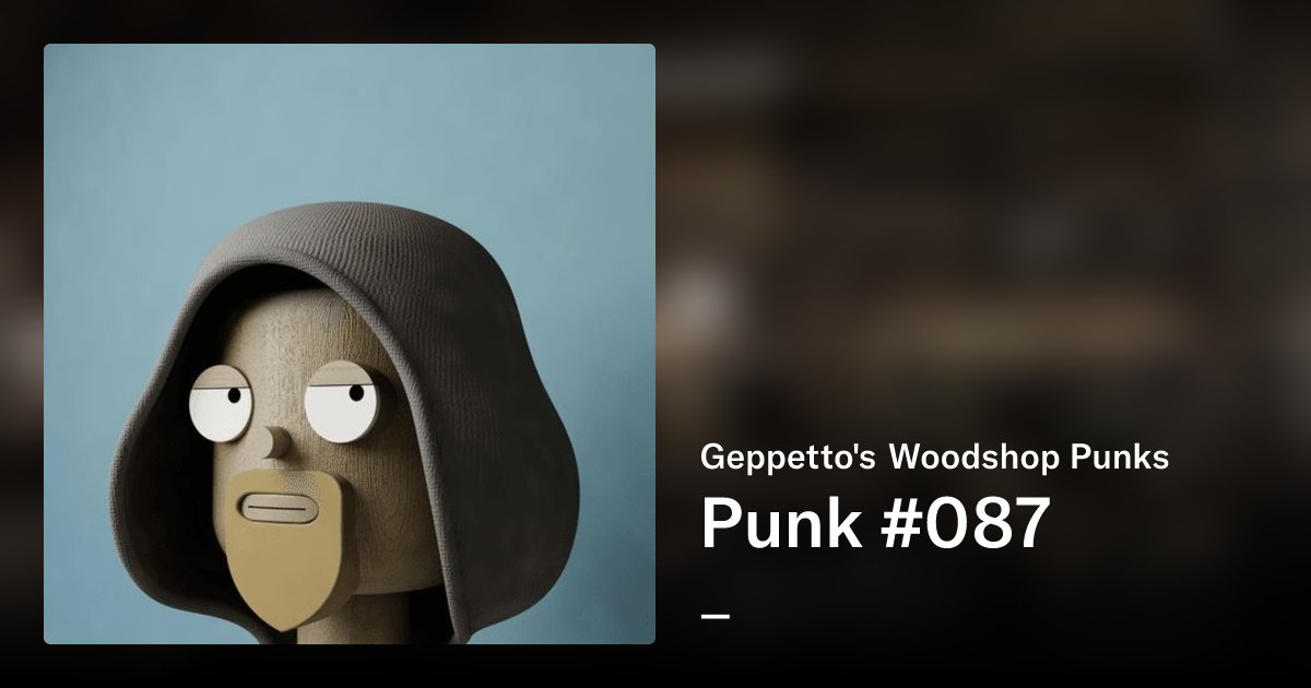 crypto_dynos's tweet card. Old Geppetto came home in silence. It was raining outside, his wife called him for dinner. He said he had some more work to do. And started sawing the wood like he always used to. But this time in a...