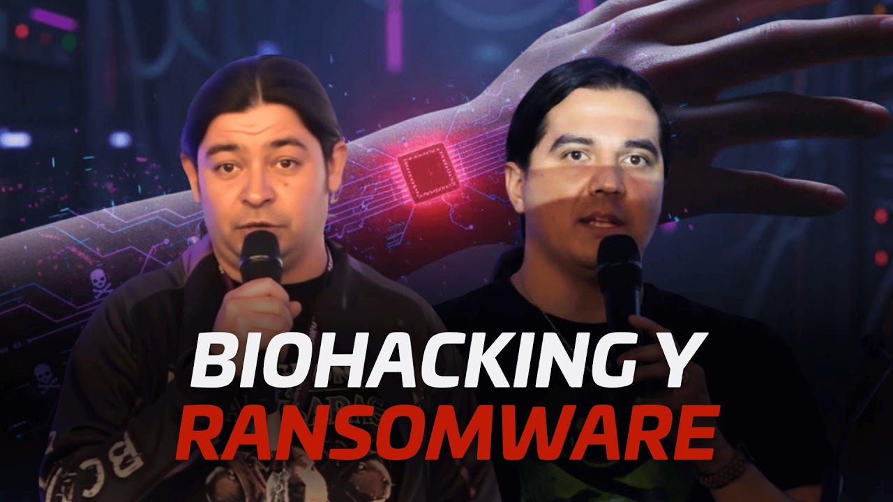 DragsterSystems's tweet card. Ransomware para bioimplantes - Lockskin | Mauro Eldritch y Emmanuel...