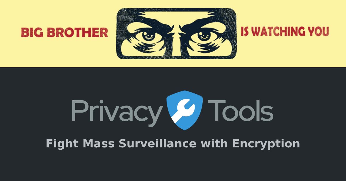 privacytoolsIO's tweet card. Protect your identity & report anonymously with our whistleblower tools. Keep your information secure with our security & privacy features.