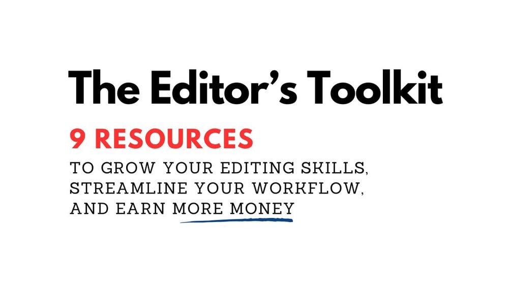 jessekoepke's tweet card. Unlock your editing potential with The Editor's Toolkit, a comprehensive bundle of 9 essential products designed to streamline your workflow, enhance your storytelling skills, and boost your income...