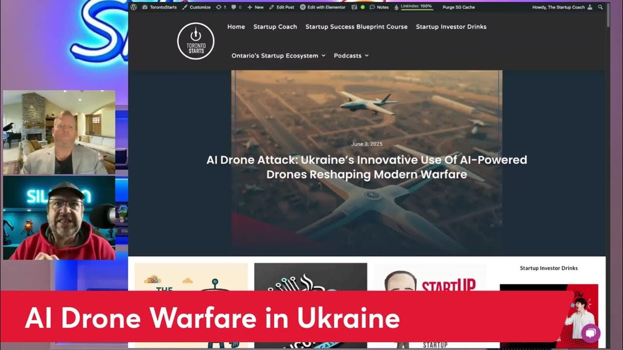 Flowgrammers's tweet card. Ukraine AI Drones Shocking Impact on Future Warfare and Global Power...