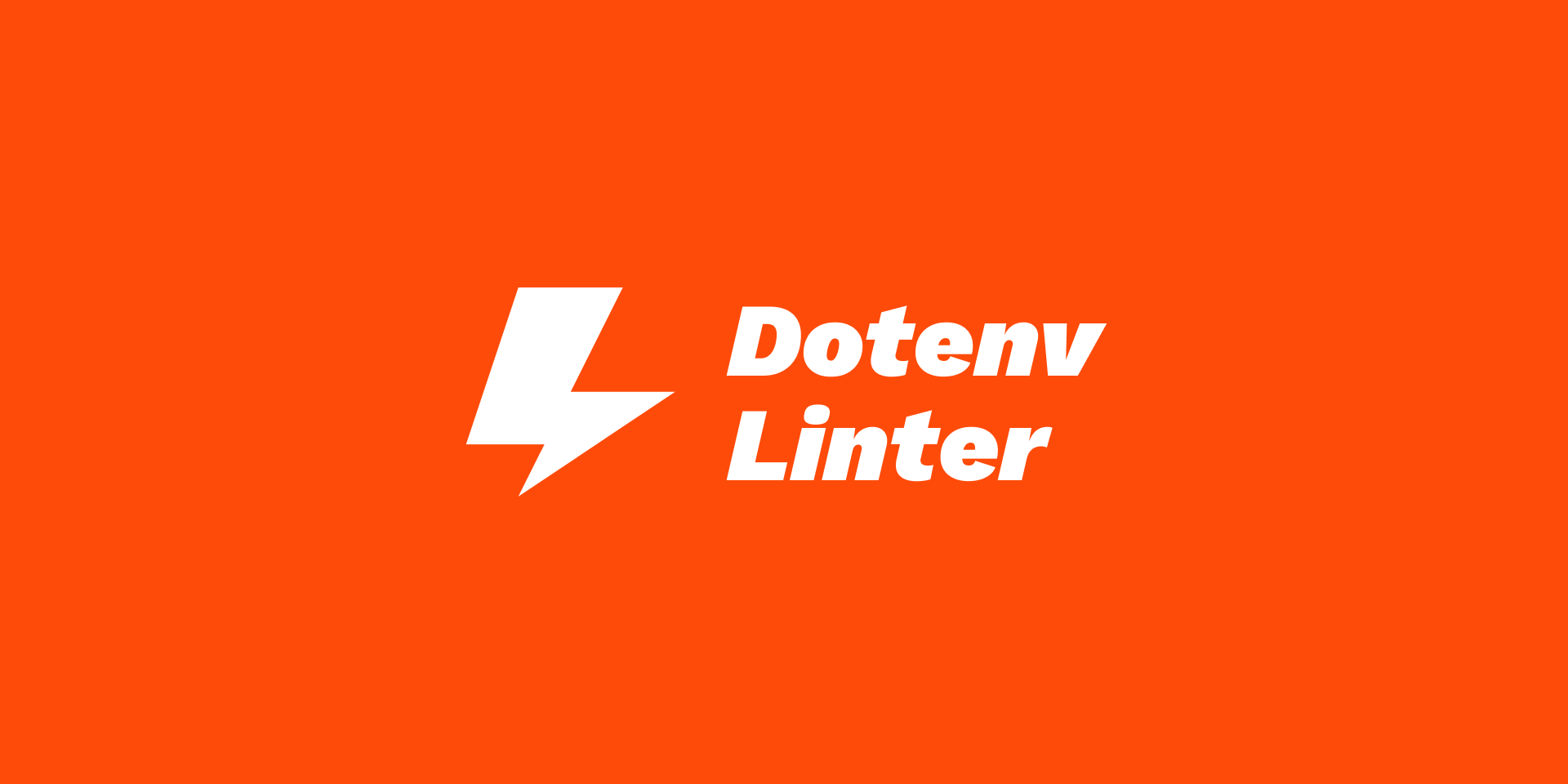 dotenv_linter's tweet card. ⚡️ Lightning-fast linter for .env files. Written in Rust 🦀