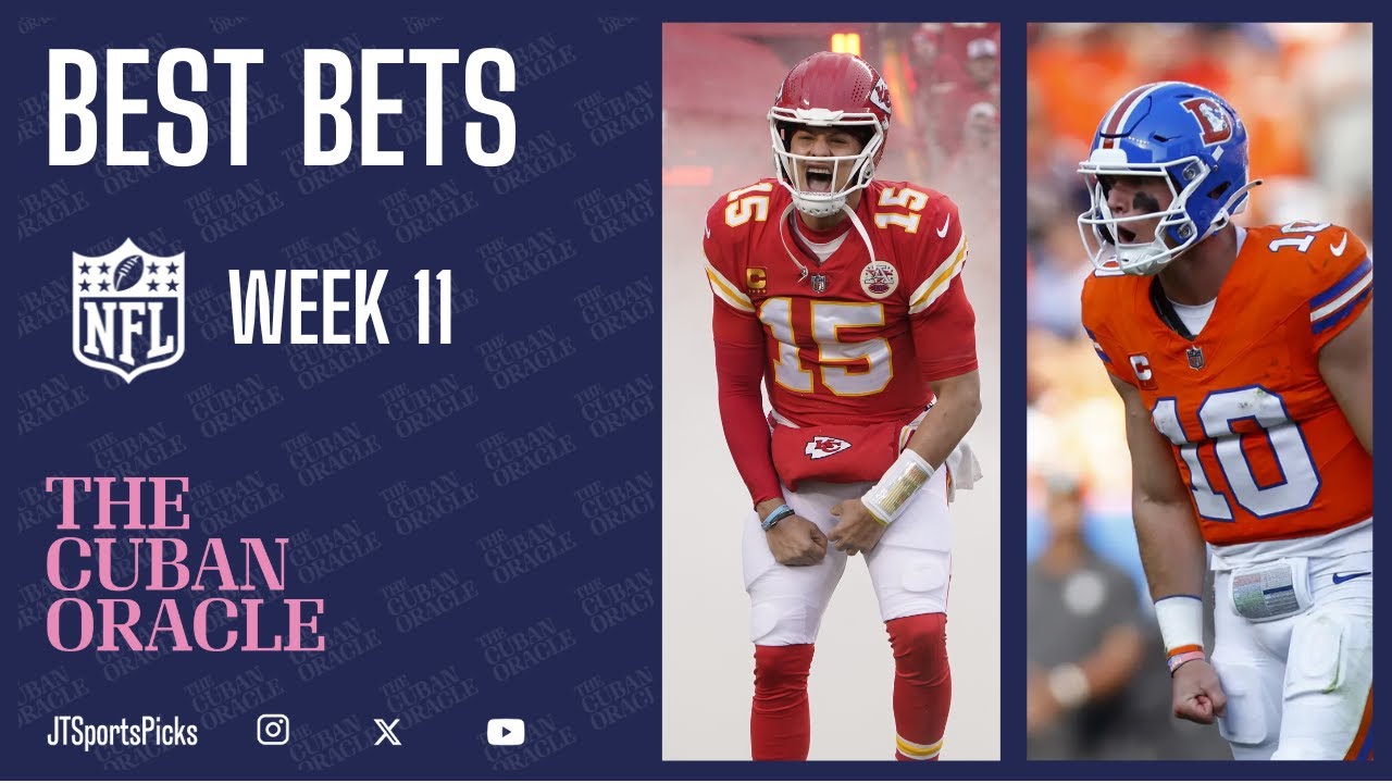 JTSportsPicks's tweet card. Best Bets NFL Semana 11 | Sunday Nov. 16th
