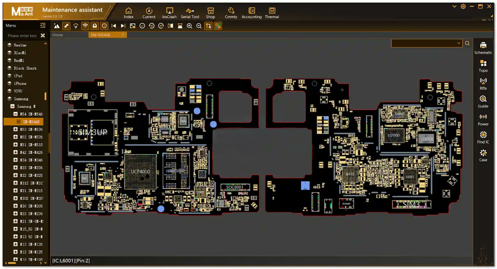FirmwarexB's tweet card. Download MaAnt Maintenance Assistant 2.0.1.23 free. A powerful schematic and PCB repair tool with diagrams, signal tracing, and intelligent diagnostics.