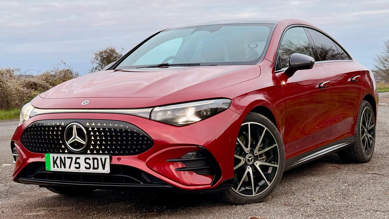 StrikeEngine's tweet card. The Mercedes CLA 250+ has a range of 500 miles. Is this the game...