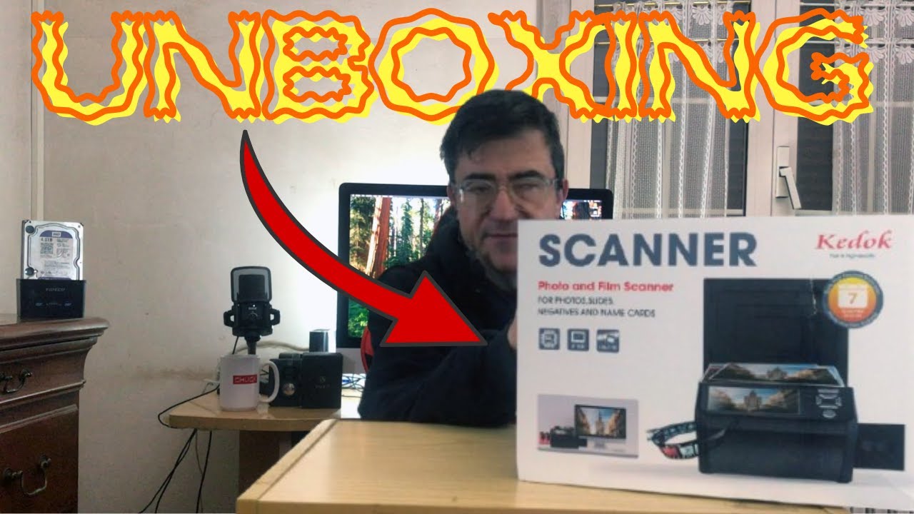 DBLiveTECH's tweet card. Unboxing scanner per vecchie foto #contentcreator #dblivetech...