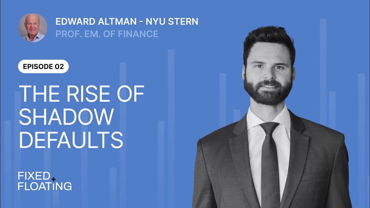 FixedFloating's tweet card. The Rise of Shadow Defaults - Edward Altman (NYU)