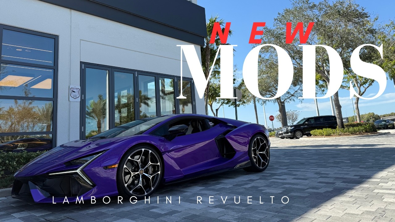 DoctaM3's tweet card. Supercar Shopping & Upgrade to My Lamborghini Revuelto