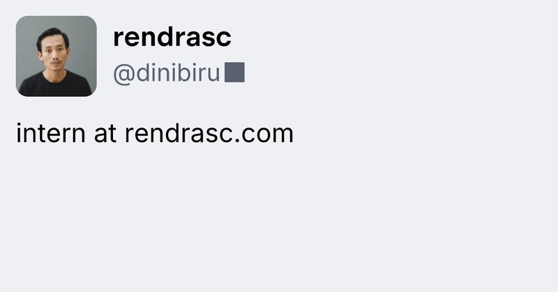 Tweet card summary image