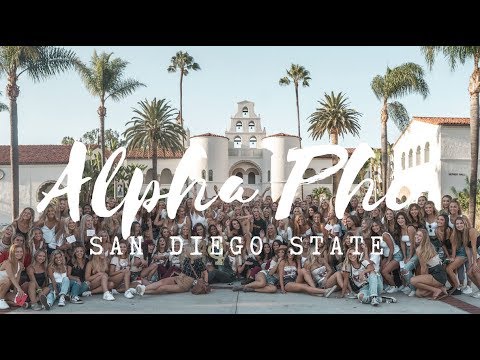 Loder23's tweet card. Alpha Phi SDSU Bid Day 2018