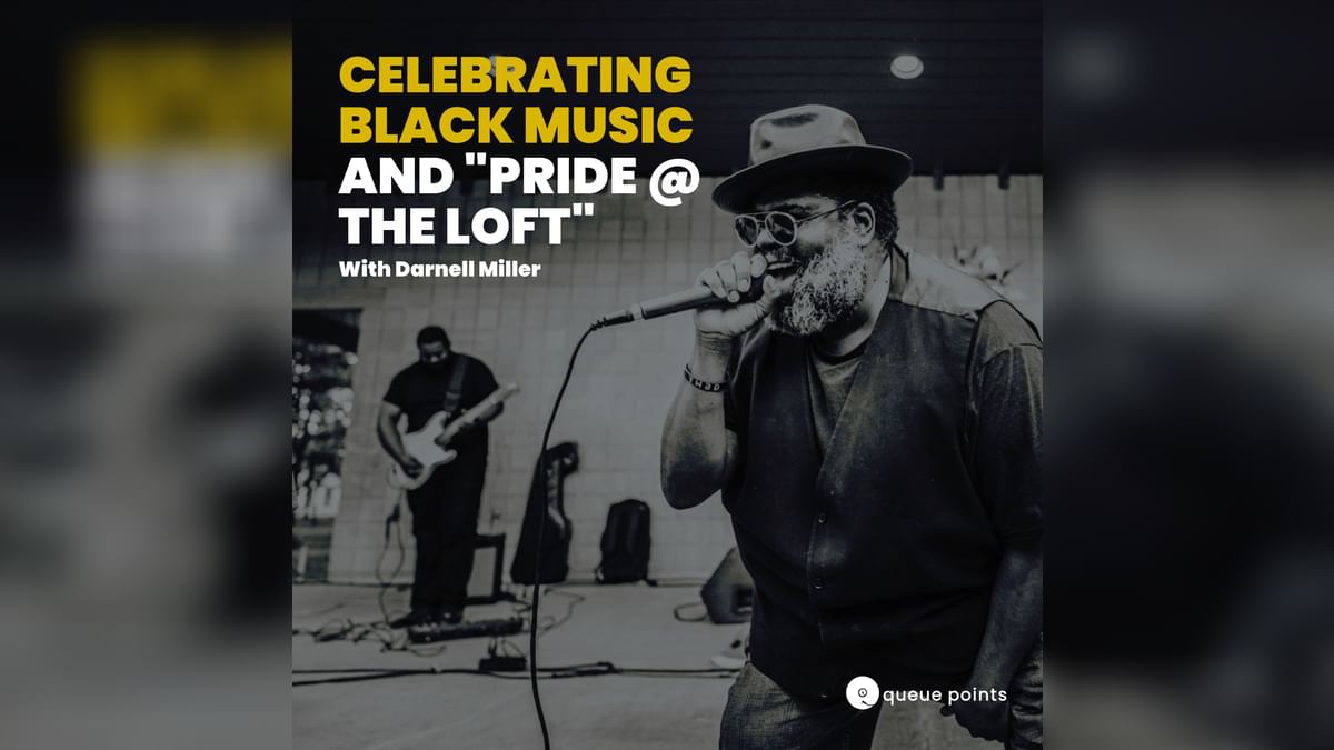 queuepointspod's tweet card. In this special episode of Queue Points, Jay Ray sits down with Wilmington, Delaware’s own Darnell Miller—musician, community builder, and creator of the Live @...