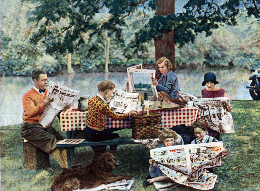 ThePineTree's tweet card. Arnold, CA…Our goal is to bring back the feel of the old Sunday Paper. It was a day for features, profiles and most importantly the Rotogravure section with all the color ads that had kids be…