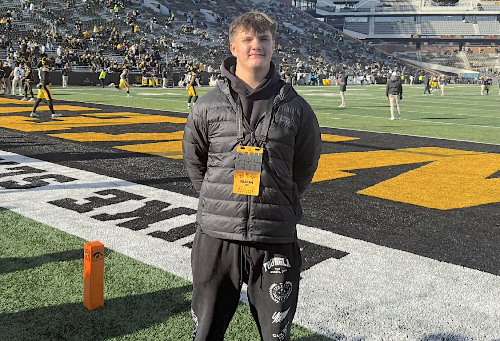 ByRobHowe's tweet card. Graham Lea’s recruiting journey is just getting underway. Wherever it takes him from here, the foundation always will include Iowa Football. The Council Bluffs (IA) Lewis Central sophomore camped...