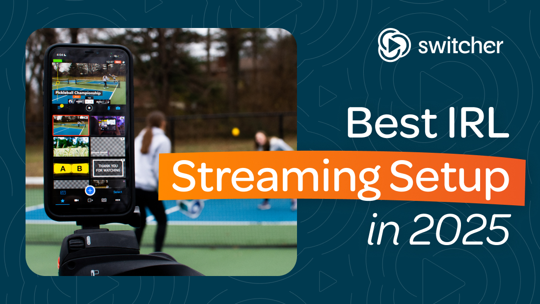 SwitcherStudio's tweet card. Discover the best IRL streaming setup for 2025, including gear, tips, and tools to stream anywhere with high-quality video and reliable connectivity.