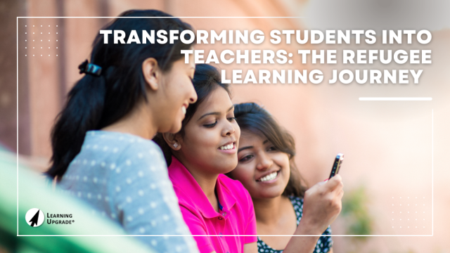 LearningUpgrade's tweet card. In June 2021, a group of refugees from Afghanistan displaced to different countries globally signed up to be part of a new program designed to remotely upskill adults.  Canadian Volunteers from Foc…