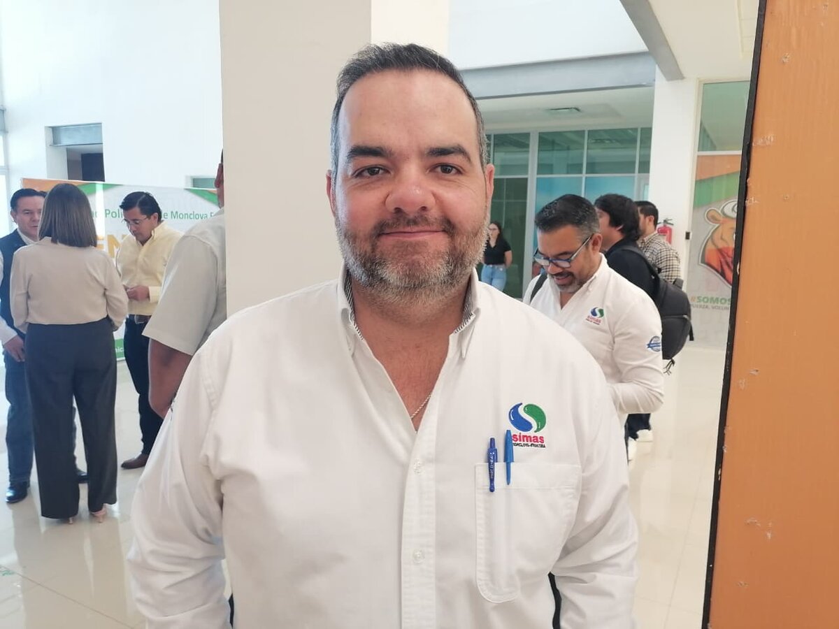 ElTiempo_Mx's tweet card. Eduardo Campos, gerente del Sistema Intermunicipal de Agua y Saneamiento (SIMAS), informó que al menos seis empresas han solicitado y obtenido factibilidad